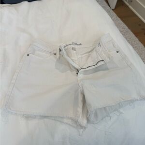 Universal Thread White Jean Shorts